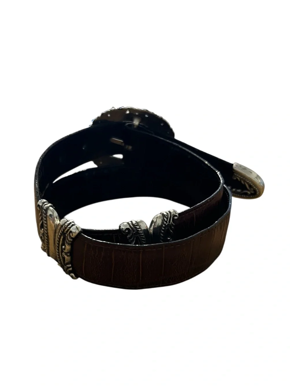 Vintage Brighton Reversible Leather Belt
